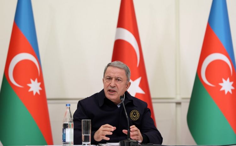 Hulusi Akar: "Türkiyənin Azərbaycana dəstəyi davamlı olacaq"