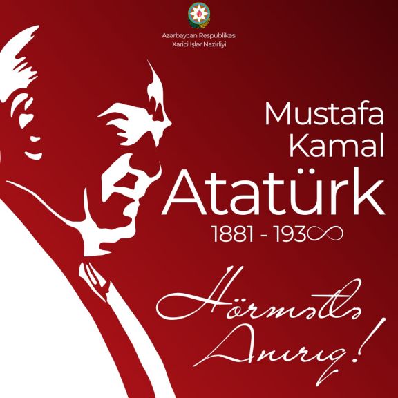 Azərbaycan XİN Atatürklə bağlı paylaşım edib