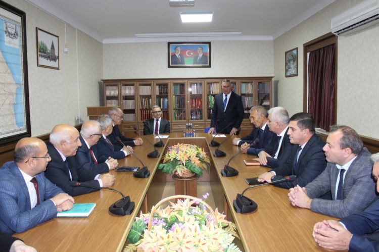 Türkiyənin Naxçıvandakı Baş konsulu AMEA Naxçıvan Bölməsinin qonağı olub<font color=red> - FOTOLAR</font>
