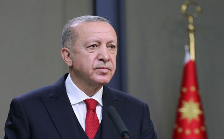 Ərdoğan: "Türk dövlətləri arasında əməkdaşlıq öz gücünü qardaşlıq, ortaq mədəniyyət, həmrəylik, dil və adət-ənənə bağlarından alır"