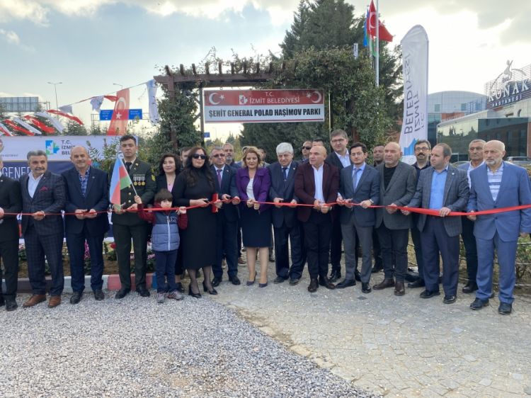 Türkiyədə Polad Həşimov adına daha bir park açılıb<font color=red> - FOTOLAR</font>