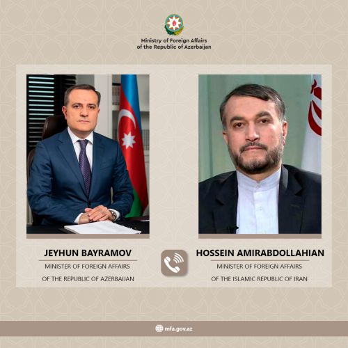 Azərbaycan və İran XİN rəhbərləri regional vəziyyəti müzakirə ediblər