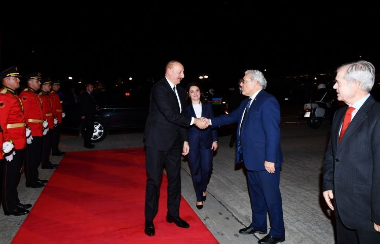 Prezident İlham Əliyevin Albaniyaya dövlət səfəri başa çatıb<font color=red> - FOTOLAR</font>