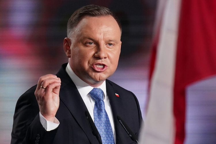 Andjey Duda: Polşaya düşən raketin Rusiyanın NATO üzv ölkəsinə qəsdən hücumu olduğuna dair heç bir əlamət yoxdur