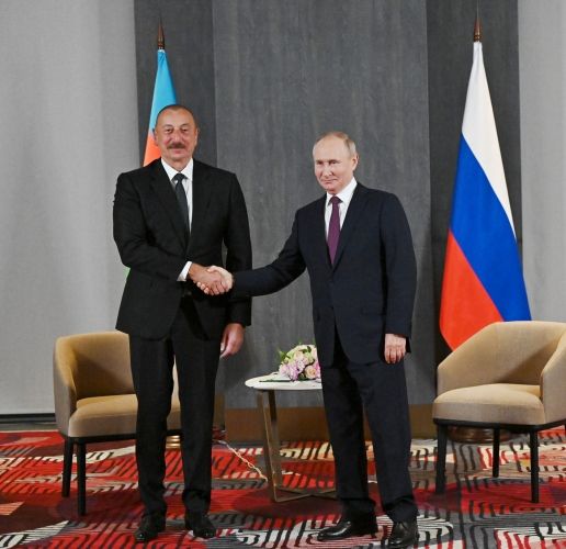 Rusiya Federasiyasının Prezidenti Vladimir Putin Azərbaycan Respublikasının Prezidenti İlham Əliyevə zəng edib