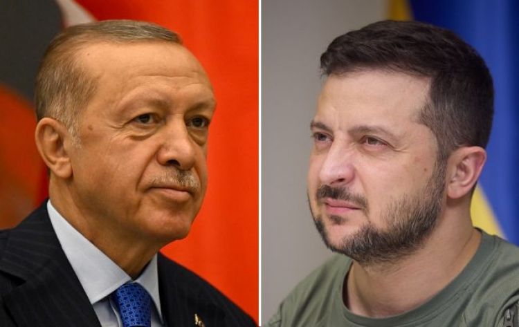 Ukrayna və Türkiyə prezidentləri taxıl sazişi və enerji məsələlərini müzakirə ediblər