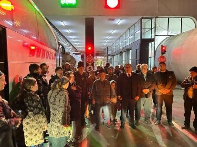 Xersondan təxliyə olunan ahıska türkləri artıq Türkiyədədirlər
