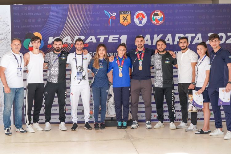 Azərbaycan karateçiləri mövsümün sonuncu Seriya A turnirində iki medal qazanıblar