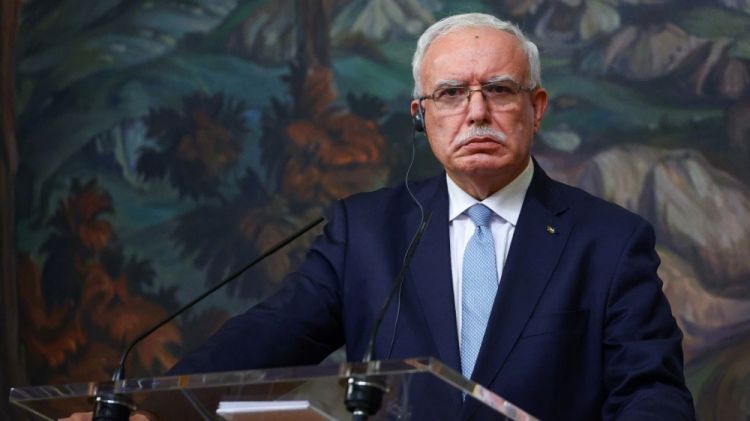 Fələstin Dövlətinin xarici işlər naziri Azərbaycanın Ramallahda Təmsilçilik Ofisi açmaq qərarını alqışlayıb