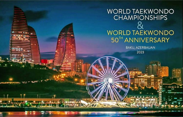 Taekvondo üzrə dünya çempionatının keçici bayrağı Azərbaycan nümayəndəsinə təqdim edilib