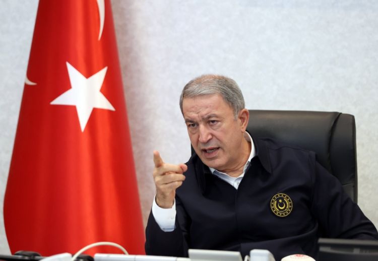 Hulusi Akar: “Pəncə-Qılınc” əməliyyatı nəticəsində indiyədək 184 terrorçu zərərsizləşdirilib