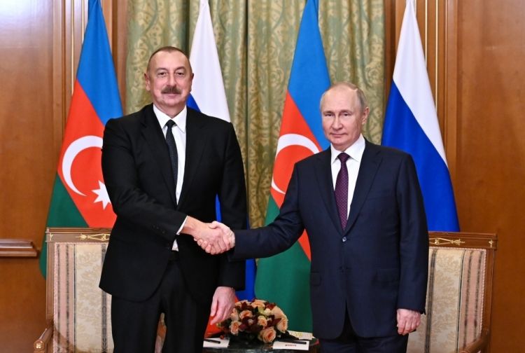Rusiya Federasiyasının Prezidenti Vladimir Putin Azərbaycan Respublikasının Prezidenti İlham Əliyevə zəng edib