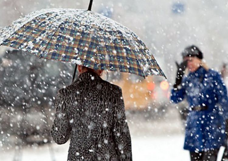 Havanın temperaturu aşağı düşəcək, yağış və qar yağacaq