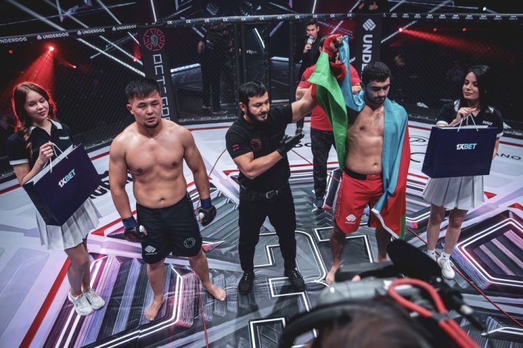 MMA döyüşçümüz Gündüz Nəbiyev “Octagon” liqasında növbəti qələbəsini qazanıb