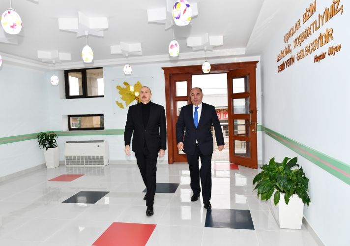Heydər Əliyev Fondunun təşəbbüsü ilə Oğuzda inşa edilmiş körpələr evi-uşaq bağçası istifadəyə verilib<font color='red'> - YENİLƏNİB</font><font color=red> - FOTOLAR</font>