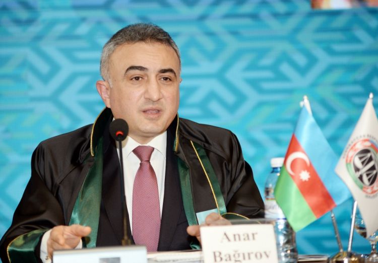 Anar Bağırov yenidən Vəkillər Kollegiyasının Rəyasət Heyətinin sədri seçilib