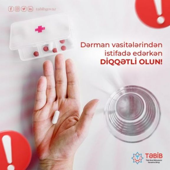 Dərman vasitələrinin effektivliyi onun düzgün saxlanılmasından asılıdır