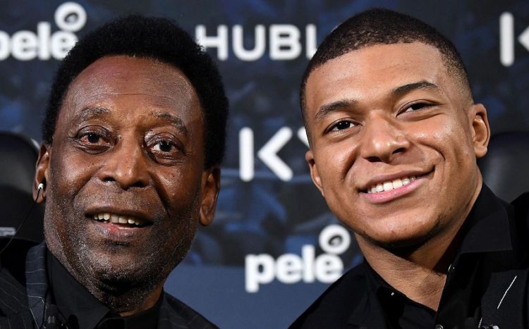 Pele: "Mbappe rekordumu qırdığı üçün sevinirəm"