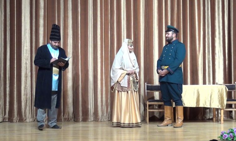 “Xurşidbanu Natəvan” tamaşası bu dəfə Kəngərlidə təqdim edilib<font color=red> - FOTOLAR</font>