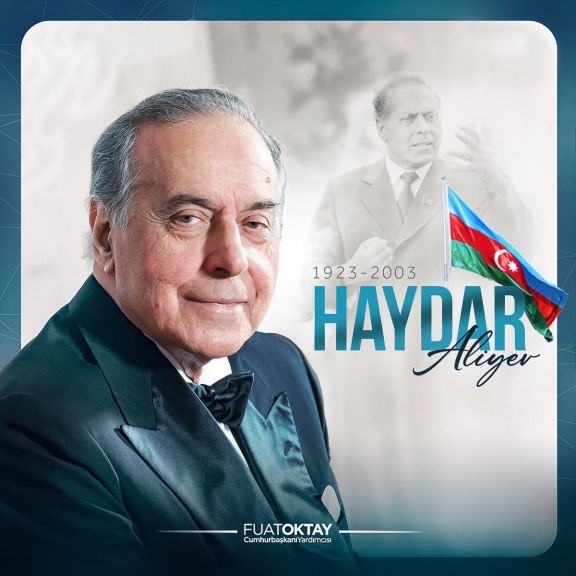 Türkiyənin vitse-prezidenti ümummilli lider Heydər Əliyevin xatirəsini anıb