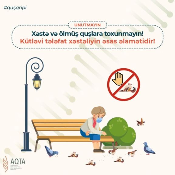 AQTA-dan quş qripi ilə əlaqədar xəbərdarlıq