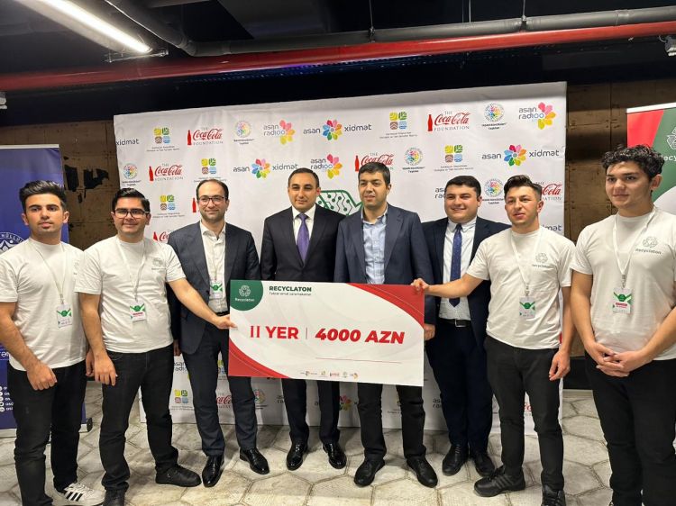 NDU-nun “Eco Tech” komandası ölkəmizdə ilk dəfə keçirilən ekoloji hakatonda II yerin sahibi olub