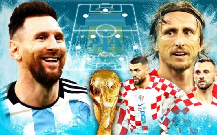 DÇ-2022: Argentina - Xorvatiya oyunu başlayıb