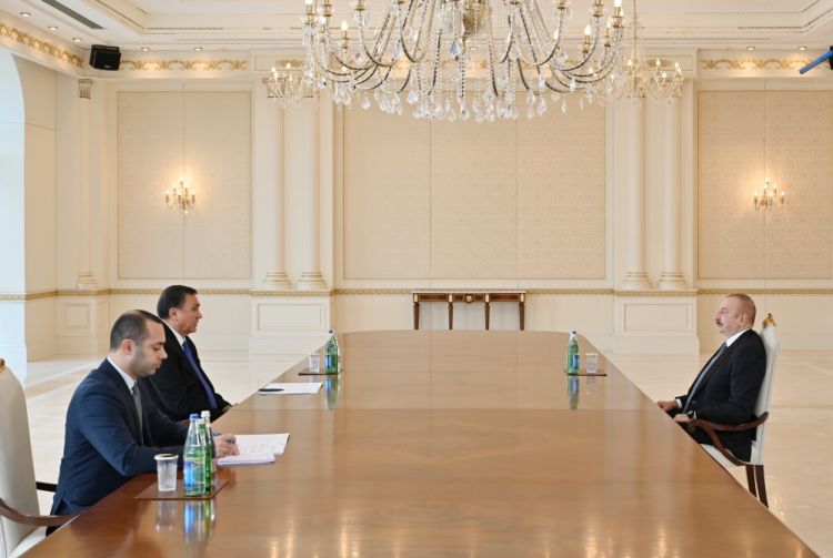 Prezident İlham Əliyev Türk Dövlətləri Təşkilatının Baş katibini qəbul edib<font color='red'> - YENİLƏNİB</font>