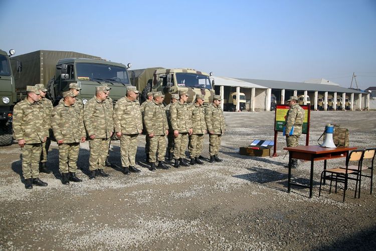 Azərbaycan Ordusunda sürücülərin peşəkarlıq səviyyəsi artırılır<font color=red> - VİDEO</font>