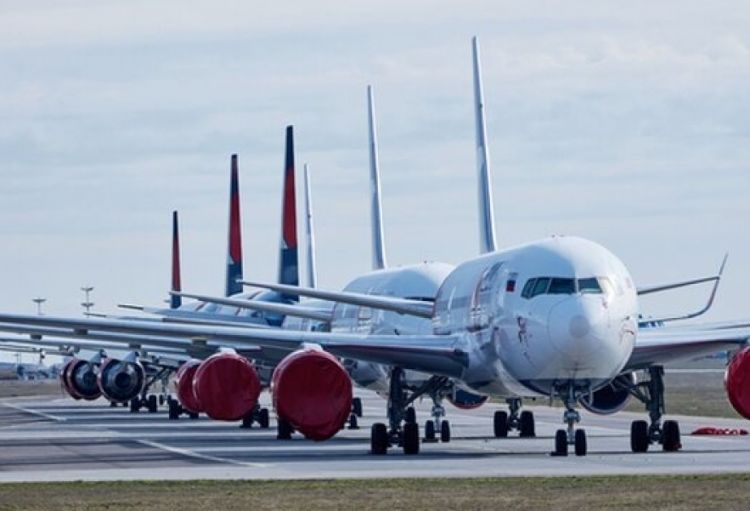Rusiyanın 11 aeroportunda uçuş məhdudiyyəti yenidən uzadılıb