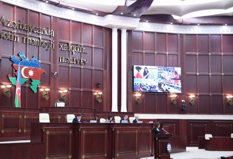 Parlamentdə gender bərabərliyi ilə bağlı illik məlumat qəbul edilib