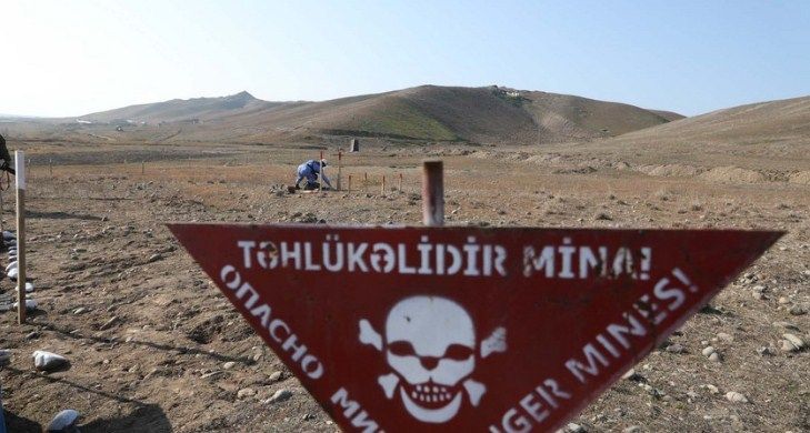 Azad olunan ərazilərdə indiyədək 276 Azərbaycan vətəndaşı minaya düşüb, 46 nəfər həlak olub