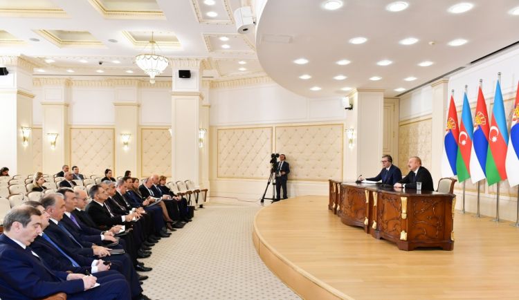 Prezident İlham Əliyev: Ölkələrimizin nəqliyyat-logistika sahəsində böyük potensialı var