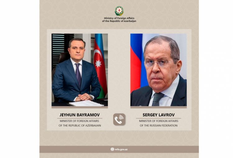 Azərbaycanın və Rusiyanın XİN başçıları Laçın yolu ətrafında vəziyyəti müzakirə ediblər