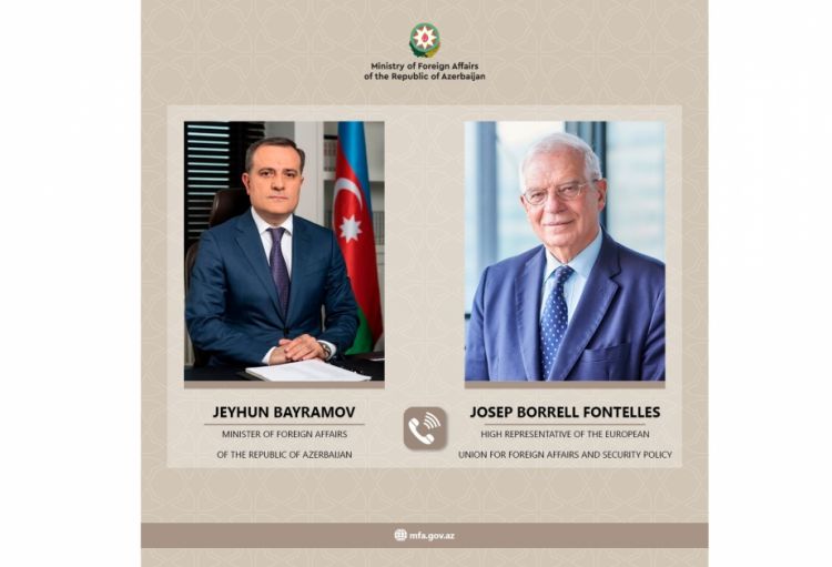 Azərbaycan XİN rəhbəri Aİ-nin ali nümayəndəsini bölgədəki cari vəziyyət barədə məlumatlandırıb
