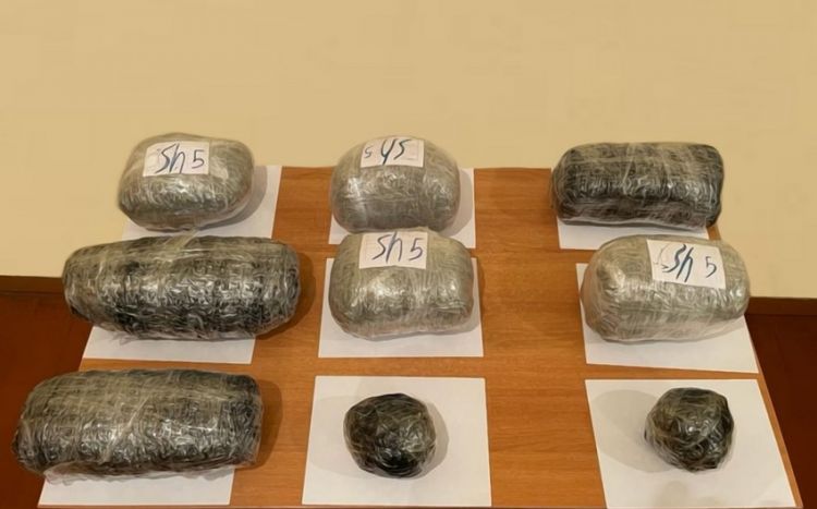 İrandan Azərbaycana 10 kiloqram narkotikin gətirilməsinin qarşısı alınıb
