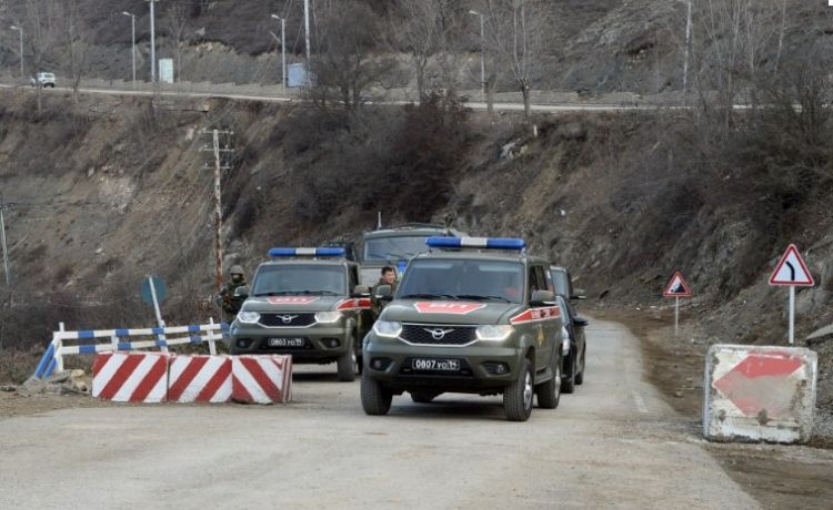 Sülhməramlıların növbəti avtomobilləri Laçın-Xankəndi yolundan maneəsiz keçiblər
