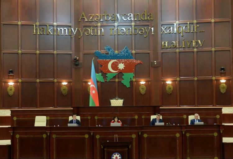 İl ərzində Milli Məclisdə 320 qanun və qərara baxılıb