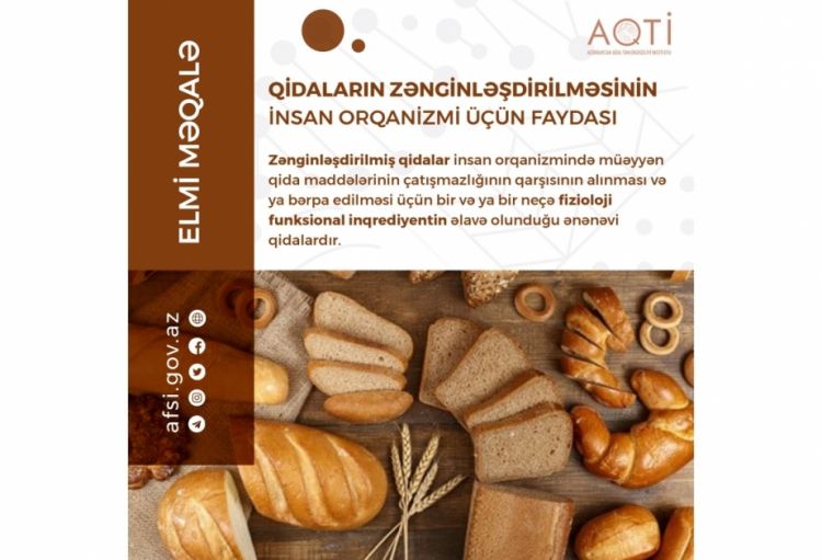 Qidaların zənginləşdirilməsinin insan orqanizmi üçün faydası