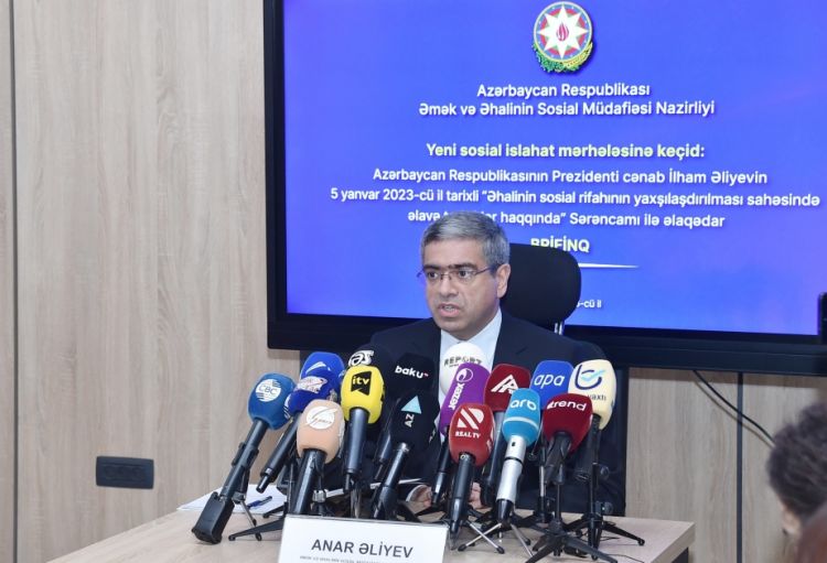 Cari ildə sosial ödənişlərdə yeni artımlar üçün əlavə 750 milyon manat vəsait nəzərdə tutulub