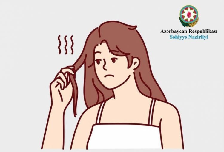 Qadınlarda qeyri-sağlam qidalanma və stress saç tökülmələrinə səbəb olur