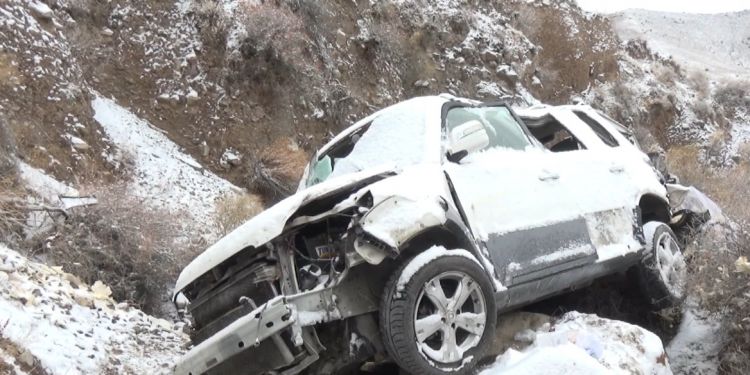 Naxçıvanda yol-nəqliyyat hadisəsi baş verib<font color=red> - VİDEO</font>