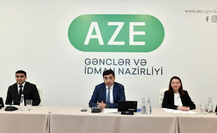 Fərid Qayıbov ötən ay beynəlxalq turnirlərdə uğur qazanan idmançılarla görüşüb<font color=red> - FOTOLAR</font>