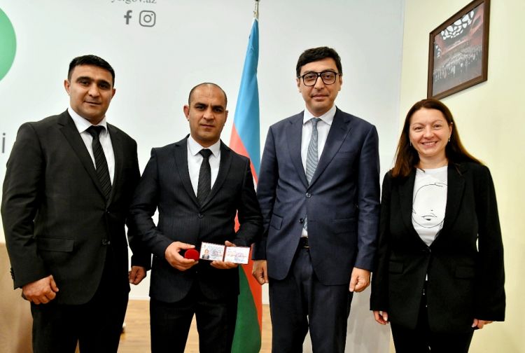 Naxçıvan MR Güləş Federasiyasının sədri fəxri ada layiq görülüb