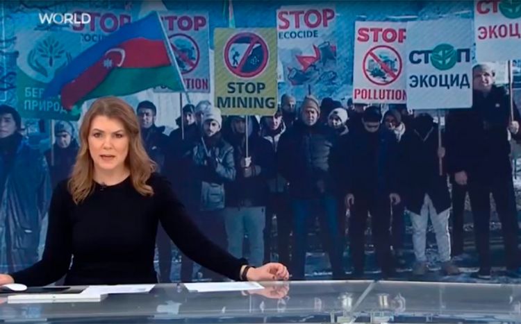 “TRT World” Xankəndi-Laçın yolunda keçirilən etiraz aksiyasından reportaj hazırlayıb<font color=red> - VİDEO</font>