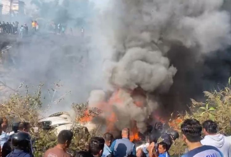 Nepalda təyyarə qəzaya uğrayıb