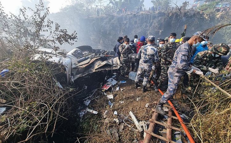 Nepalda təyyarə qəzasına görə yanvarın 16-sı matəm elan edilib