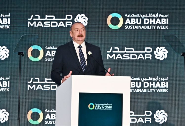 Prezident: “Masdar” ilə əməkdaşlıq Azərbaycanı çox mühüm yaşıl enerji mənbəyinə çevirəcək