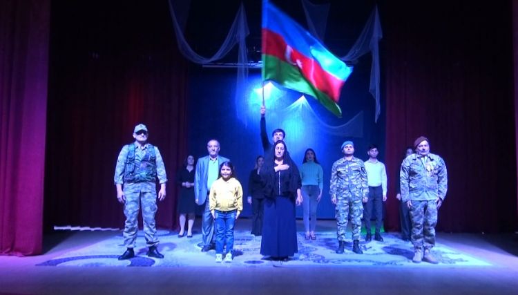 Şərurda  “Vətən sevgisi” tamaşası nümayiş etdirilib<font color=red> - FOTOLAR</font>