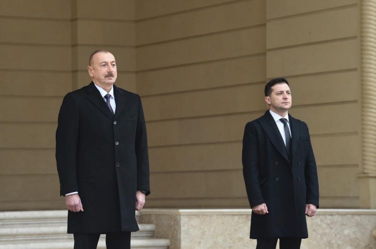 Prezident İlham Əliyev ukraynalı həmkarına başsağlığı verib